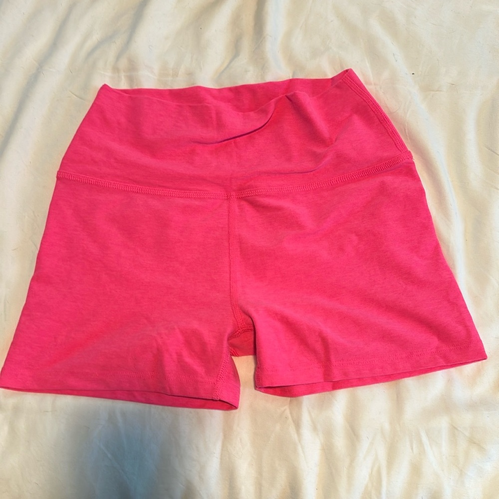 COPY - Beyond Yoga spacedye all for run 3” shorts